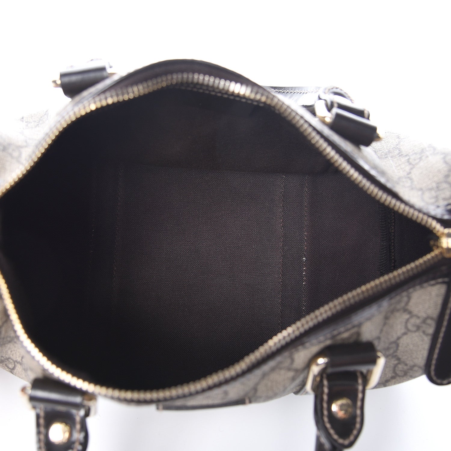 Gucci GG Plus Monogram Small Joy Boston Dark Brown 5 of 10