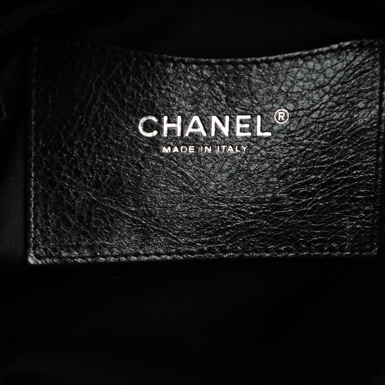 Chanel Glazed Calfskin XL On The Road Flap Black 6 of 8