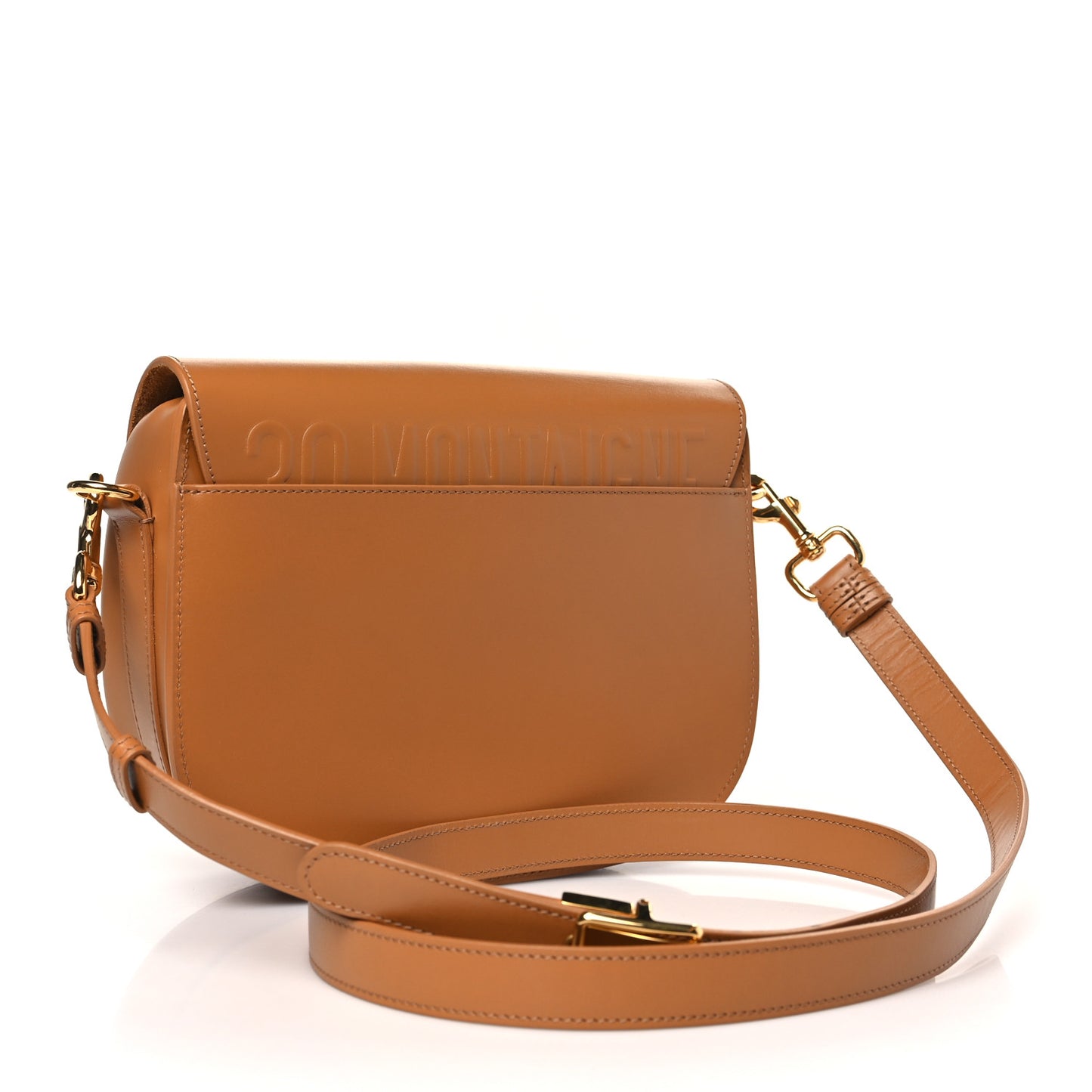 Box Calfskin Medium Bobby Flap Camel