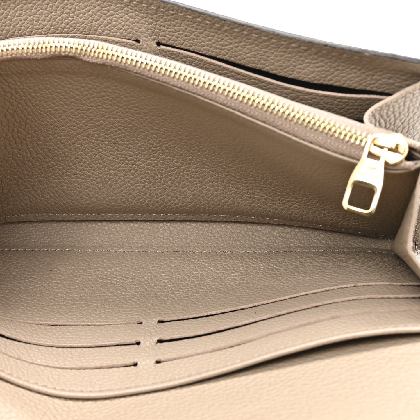 Empreinte Monogram Giant Sarah Wallet Tourterelle Creme