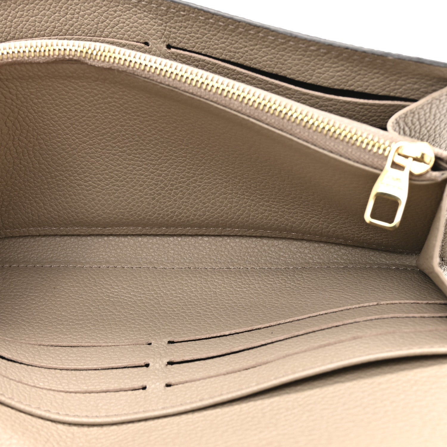 Louis Vuitton Empreinte Monogram Giant Sarah Wallet Tourterelle Creme 6 of 9