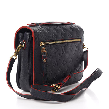 Louis Vuitton Empreinte Pochette Metis Marine Rouge 2 of 9