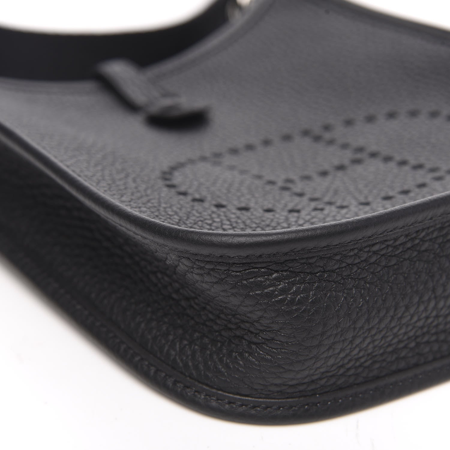 Hermes Taurillon Clemence Evelyne TPM Black 8 of 10