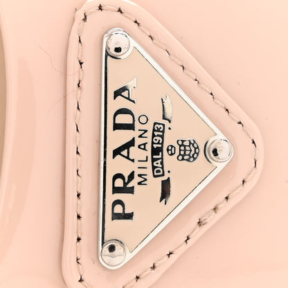Prada Patent Triangle Ballerina Flats Cipria 39 Cipria 9 of 10