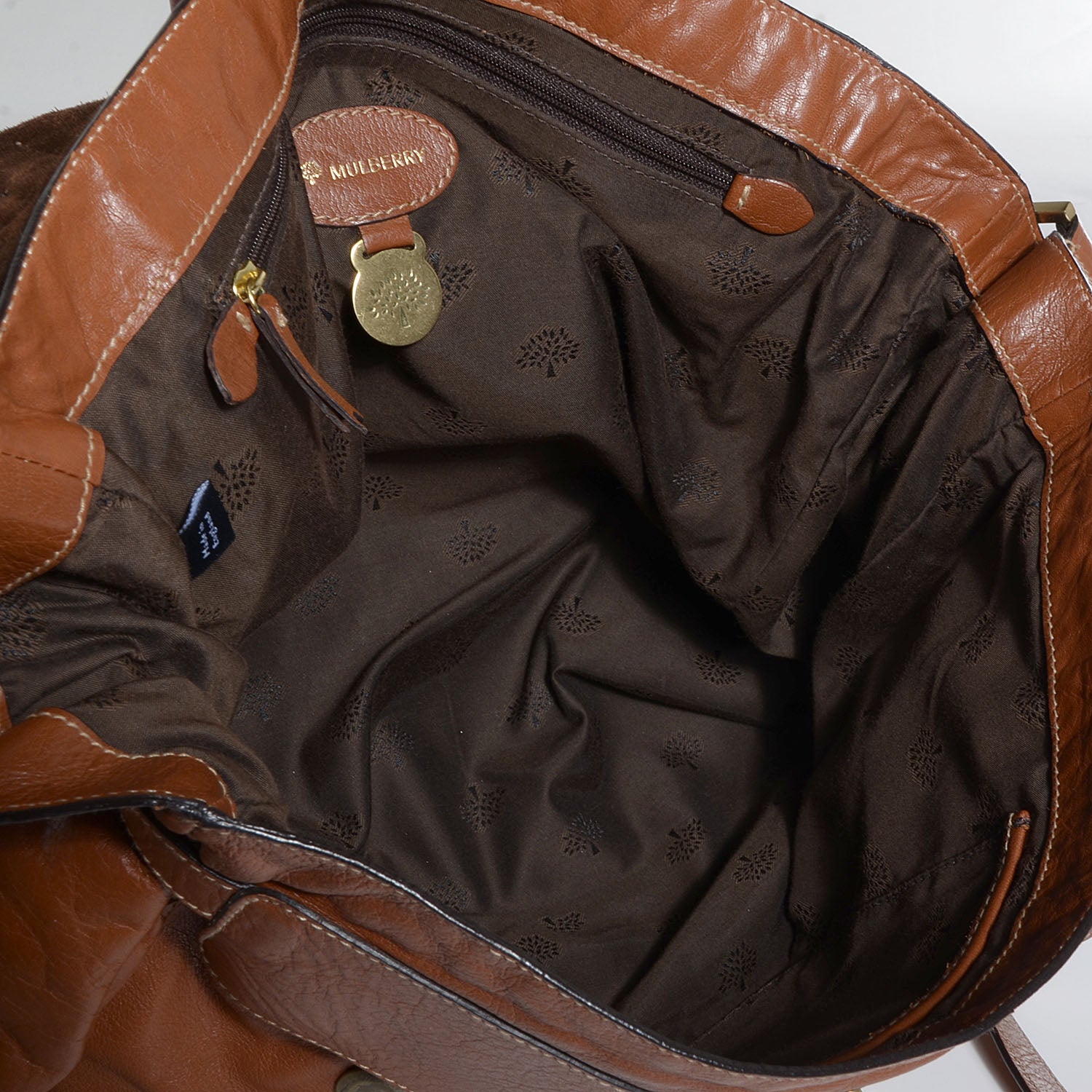 Mulberry Soft Buffalo Leather Oversized Alexa Oak 8 of 13