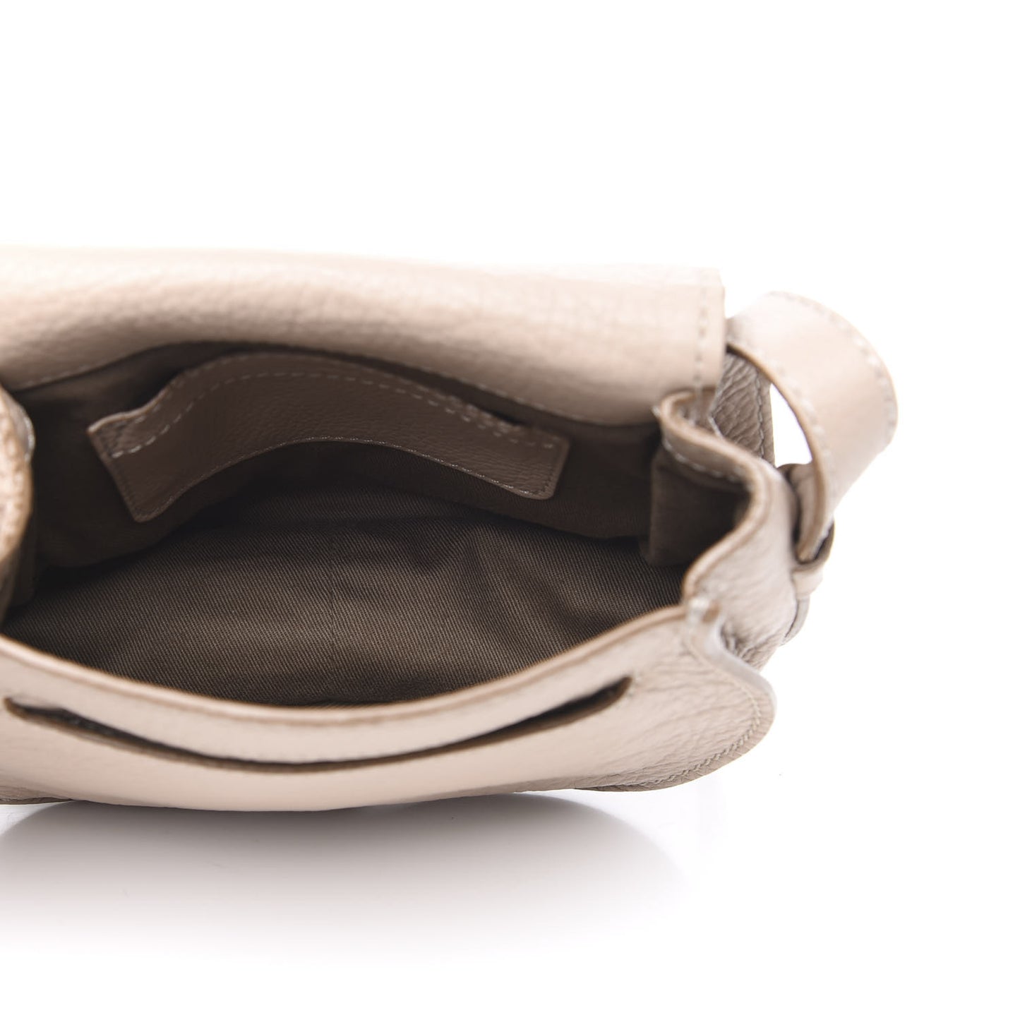 Calfskin Mini Marcie Round Crossbody Bag Abstract White