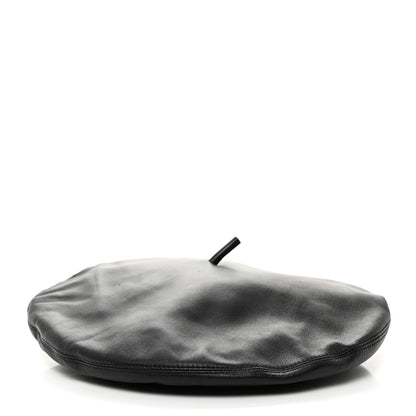 Christian Dior Lambskin D-Dream Beret 56 Black 5 of 8