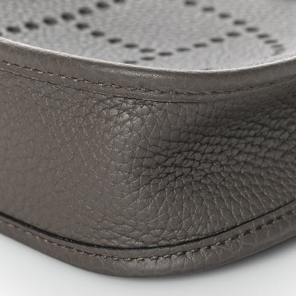 Hermes Taurillon Clemence Evelyne TPM Etain 8 of 9