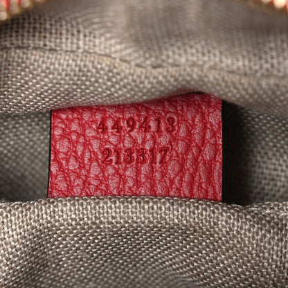 Gucci Monogram Mini Bree Messenger Bag Red 7 of 10