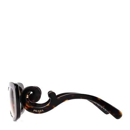 Prada Acetate Baroque Sunglasses SPR 27O Tortoise 3 of 9