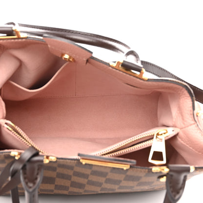 Louis Vuitton Damier Ebene Cuir Taurillon Brittany Magnolia 6 of 10