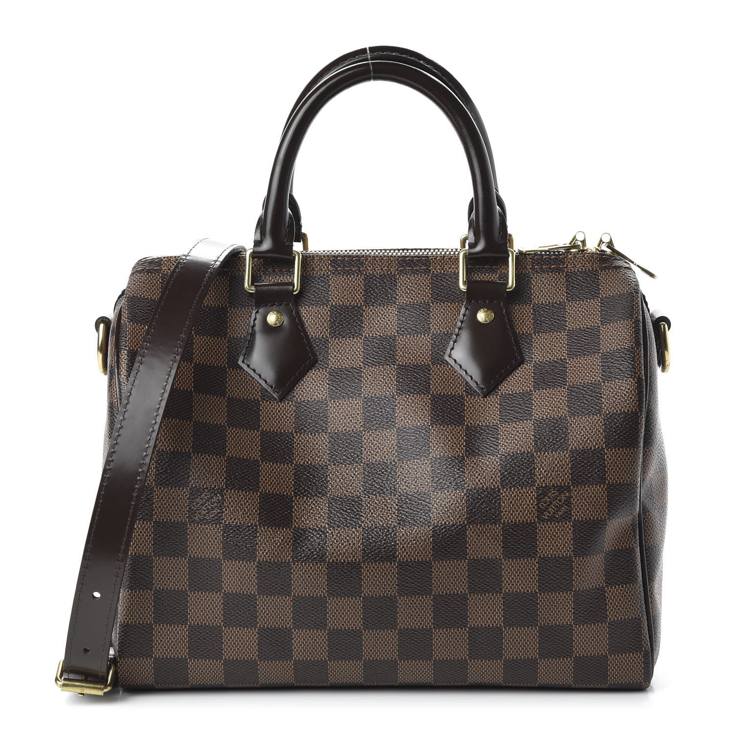Louis Vuitton Damier Ebene Speedy Bandouliere 25 1 of 10