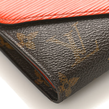 Louis Vuitton Epi Monogram Marie-Lou Compact Wallet Piment 8 of 9