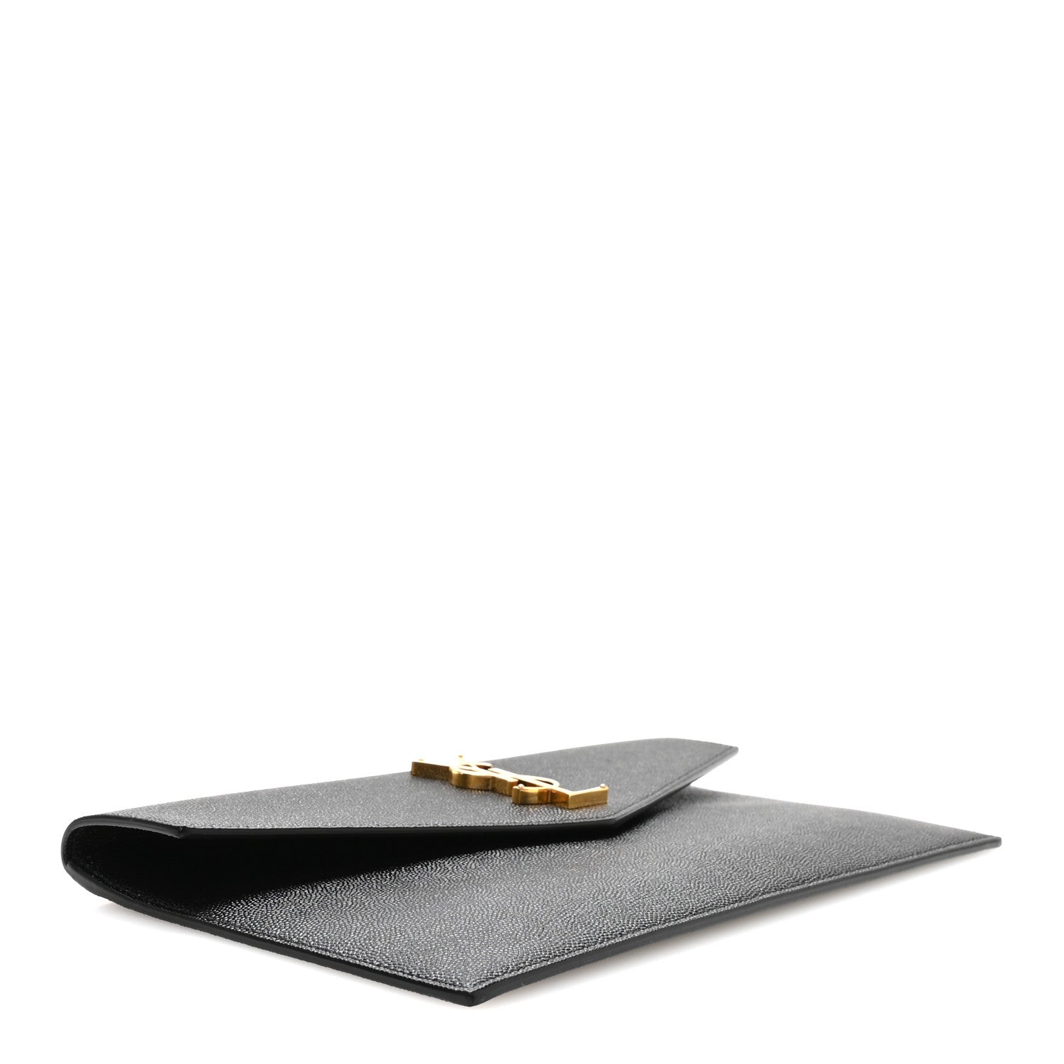Saint Laurent Grain De Poudre Uptown Pouch Black 4 of 8