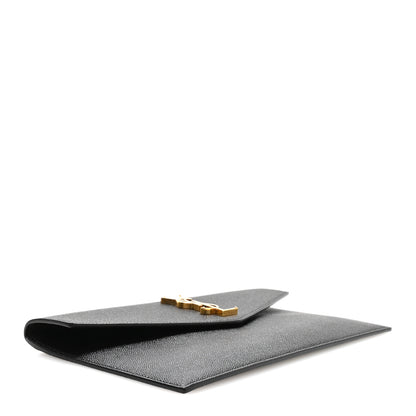 Saint Laurent Grain De Poudre Uptown Pouch Black 4 of 8