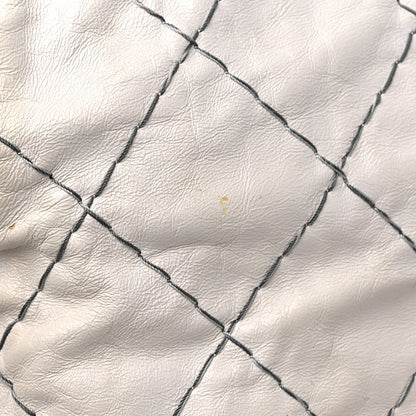 Chanel Calfskin Stitch It Accordion Flap White 16 of 18