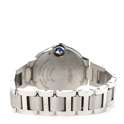 Cartier Stainless Steel 33mm Ballon Bleu De Cartier Automatic Watch 3 of 4