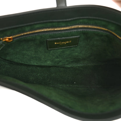 Saint Laurent Smooth Calfskin Le 5 A 7 Hobo Vert Fonce 5 of 12