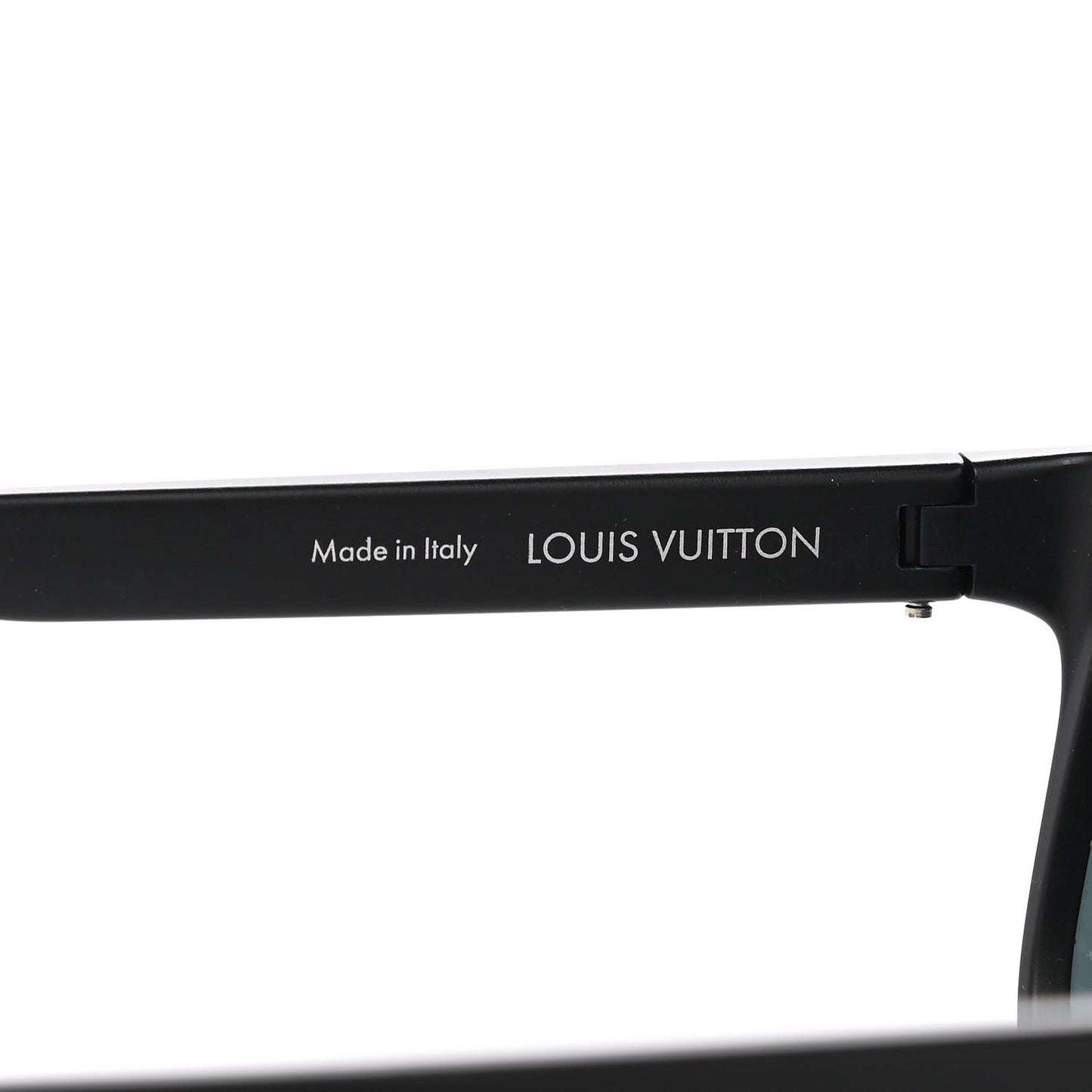Acetate LV Waimea Square Sunglasses Z1082E Black