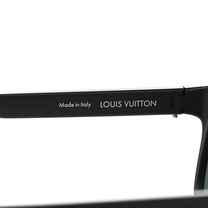 Louis Vuitton Acetate LV Waimea Square Sunglasses Z1082E Black 7 of 7