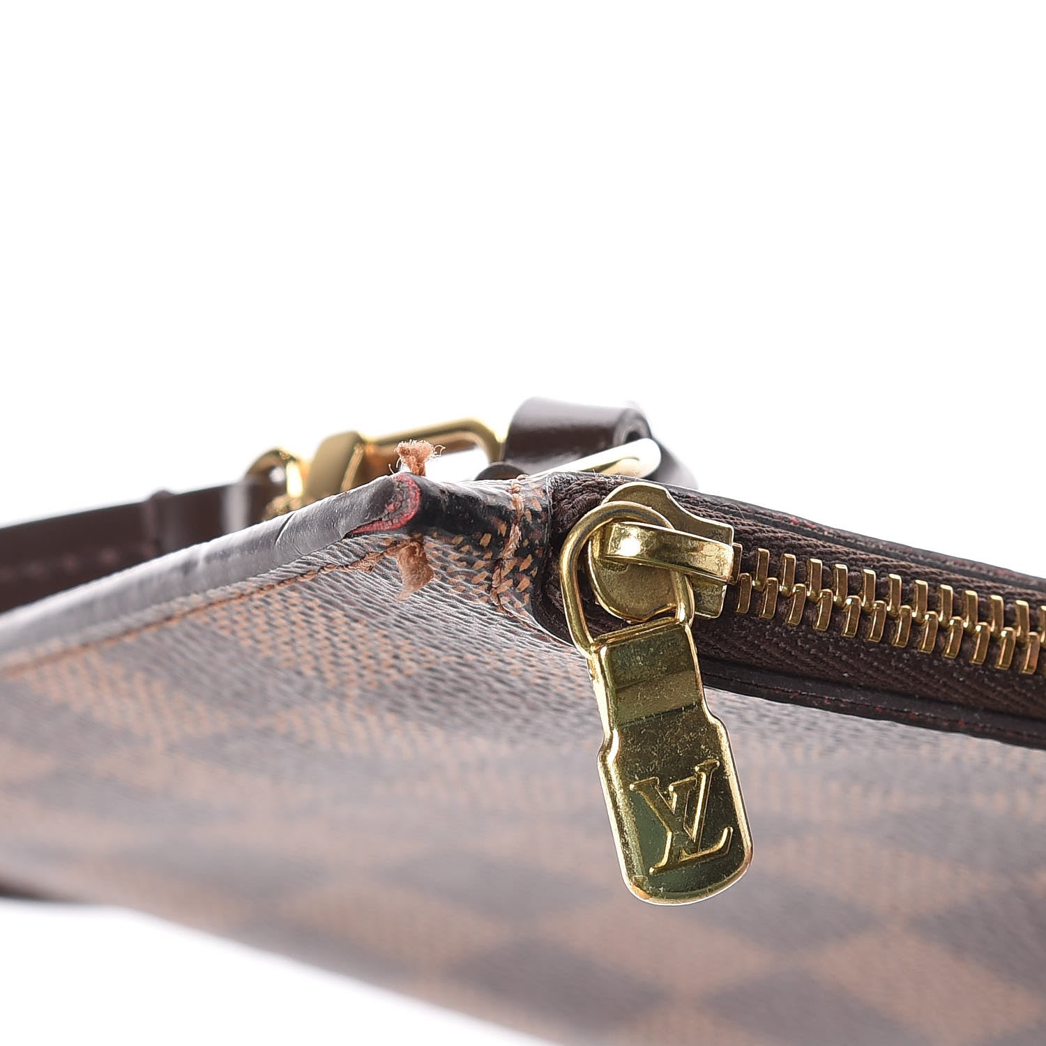 Louis Vuitton Damier Ebene Neverfull MM GM Pochette 9 of 11