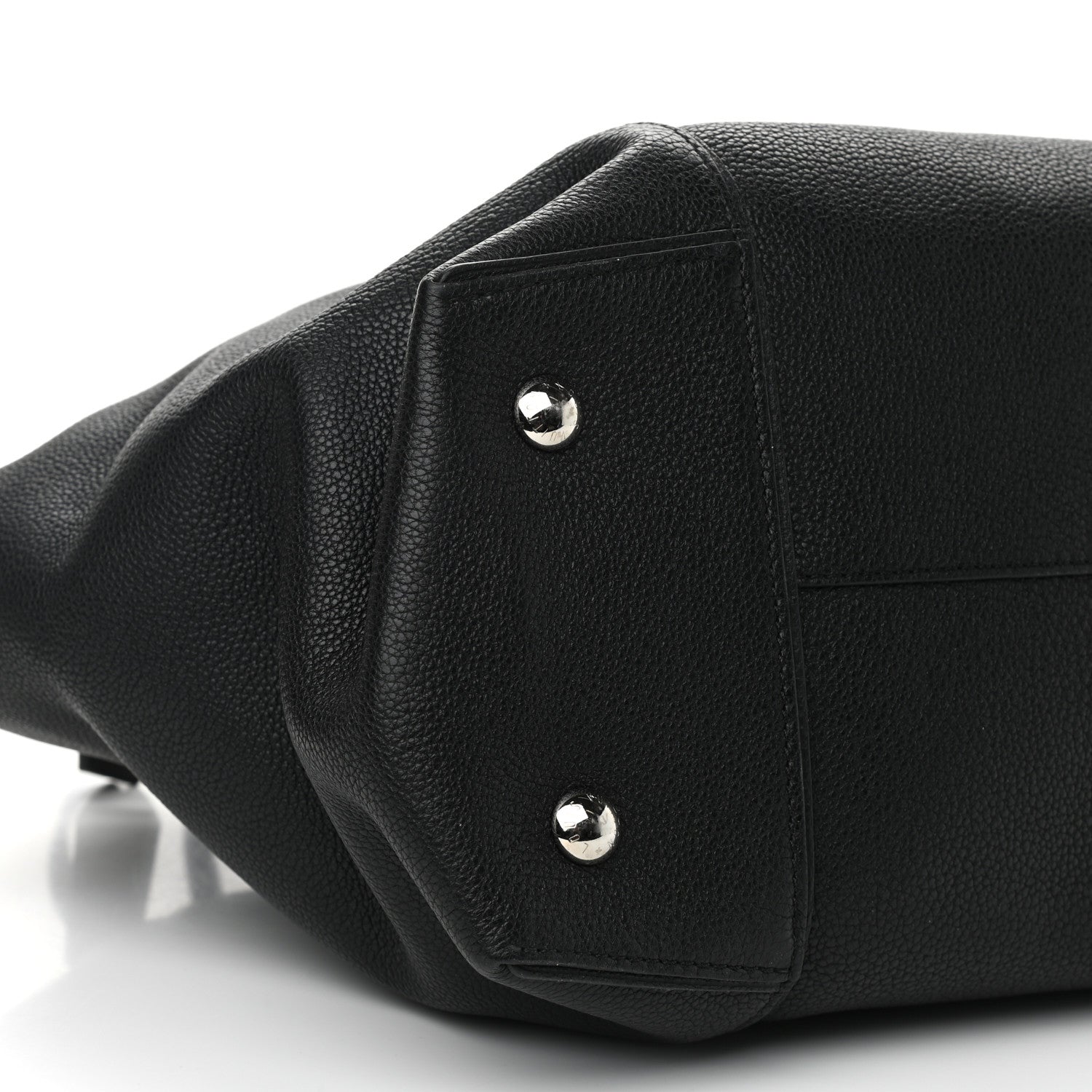 Louis Vuitton Veau Cachemire Soft Lockit MM Black 9 of 15
