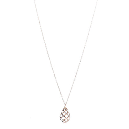 Tiffany 18K Rose Gold Paloma Picasso Venezia Luce Pendant Necklace 1 of 7