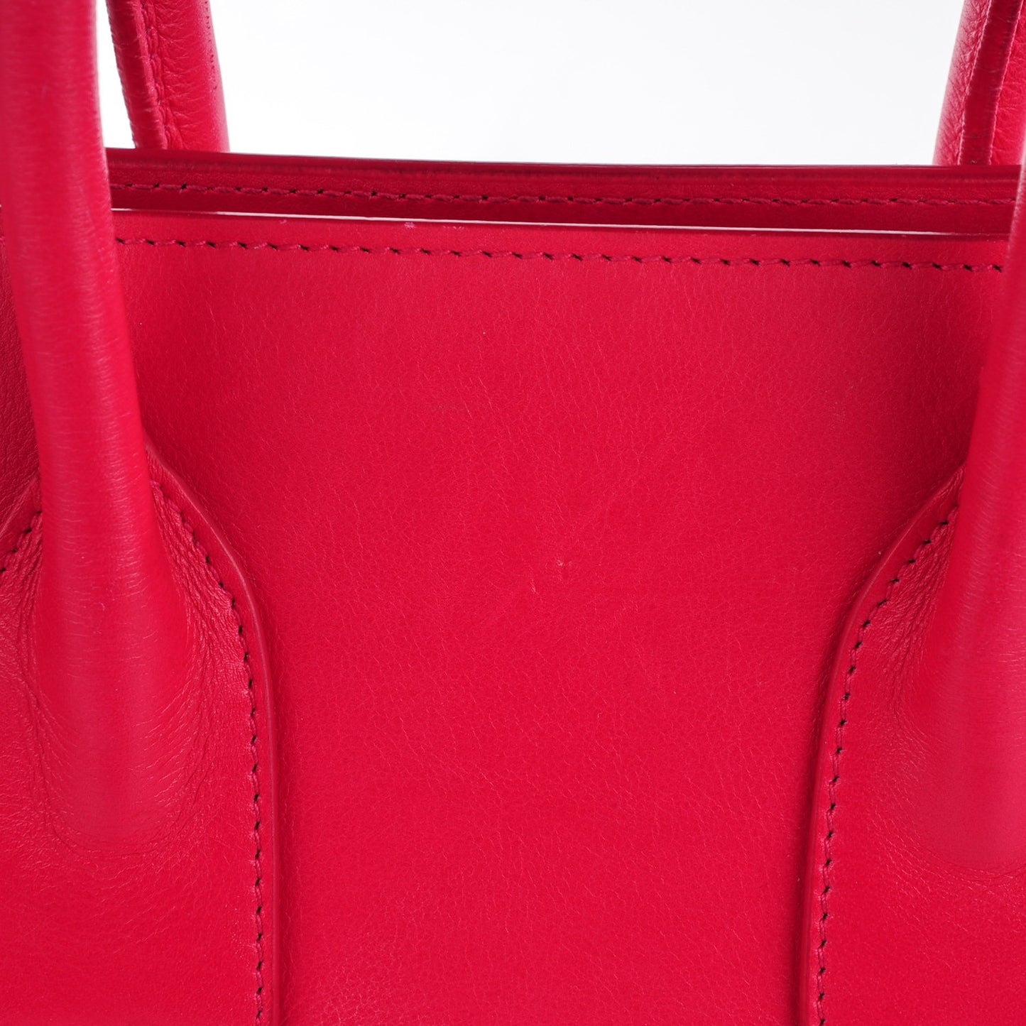 Calfskin Small Sac De Jour Fuchsia