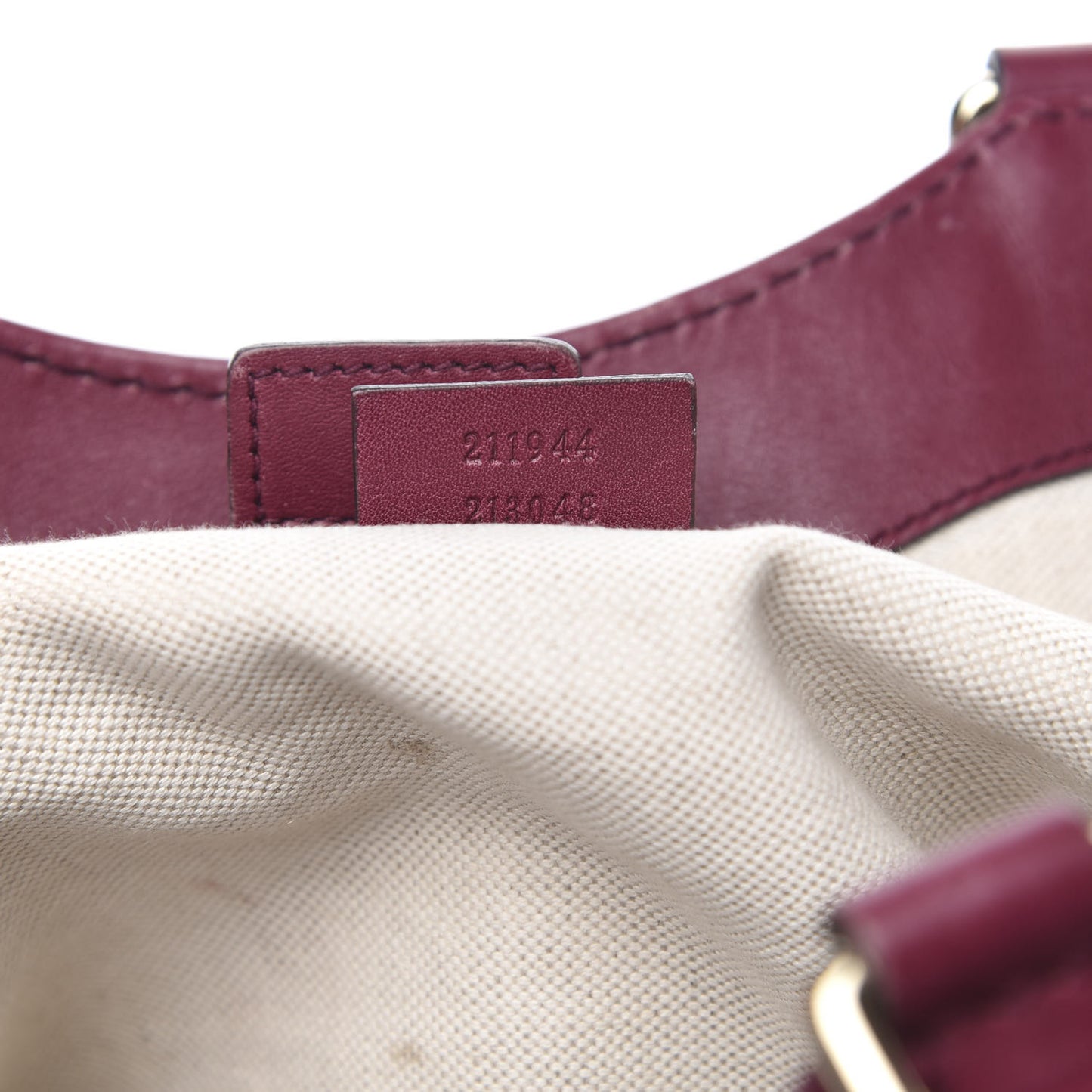 Guccissima Medium Sukey Tote Cherry