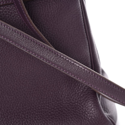 Hermes Togo Kelly Retourne 35 Raisin 44 of 51