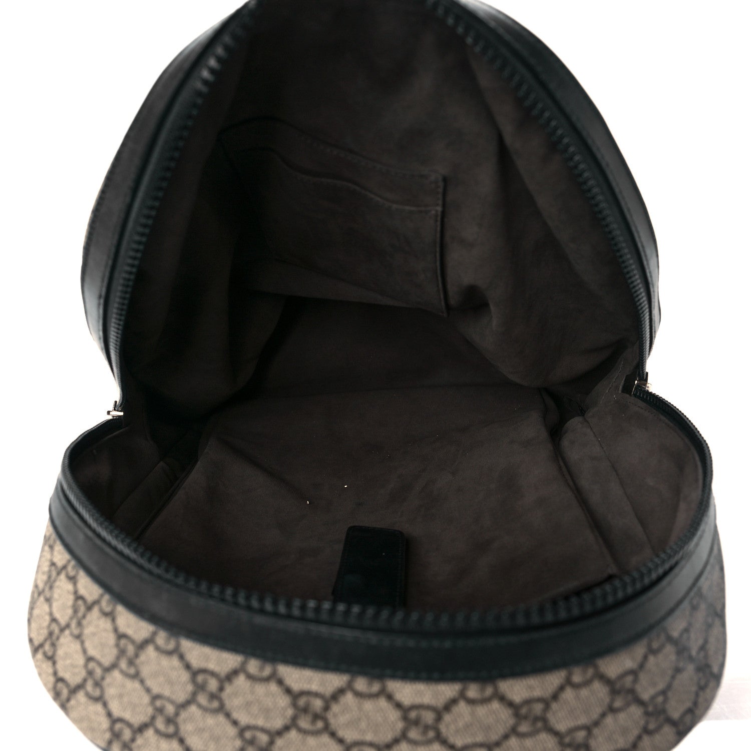 Gucci GG Supreme Monogram Medium Backpack Black 5 of 14