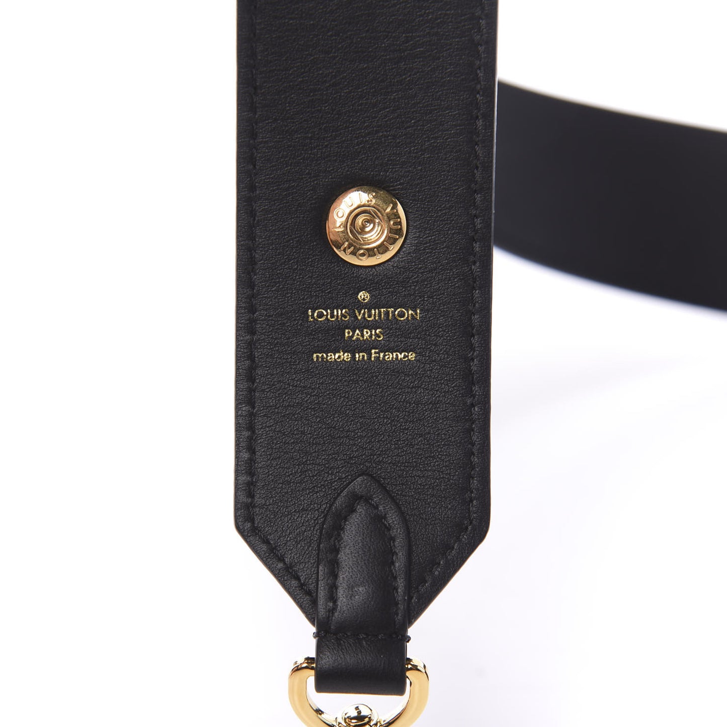 Monogram Adjustable Bandouliere Shoulder Strap Black