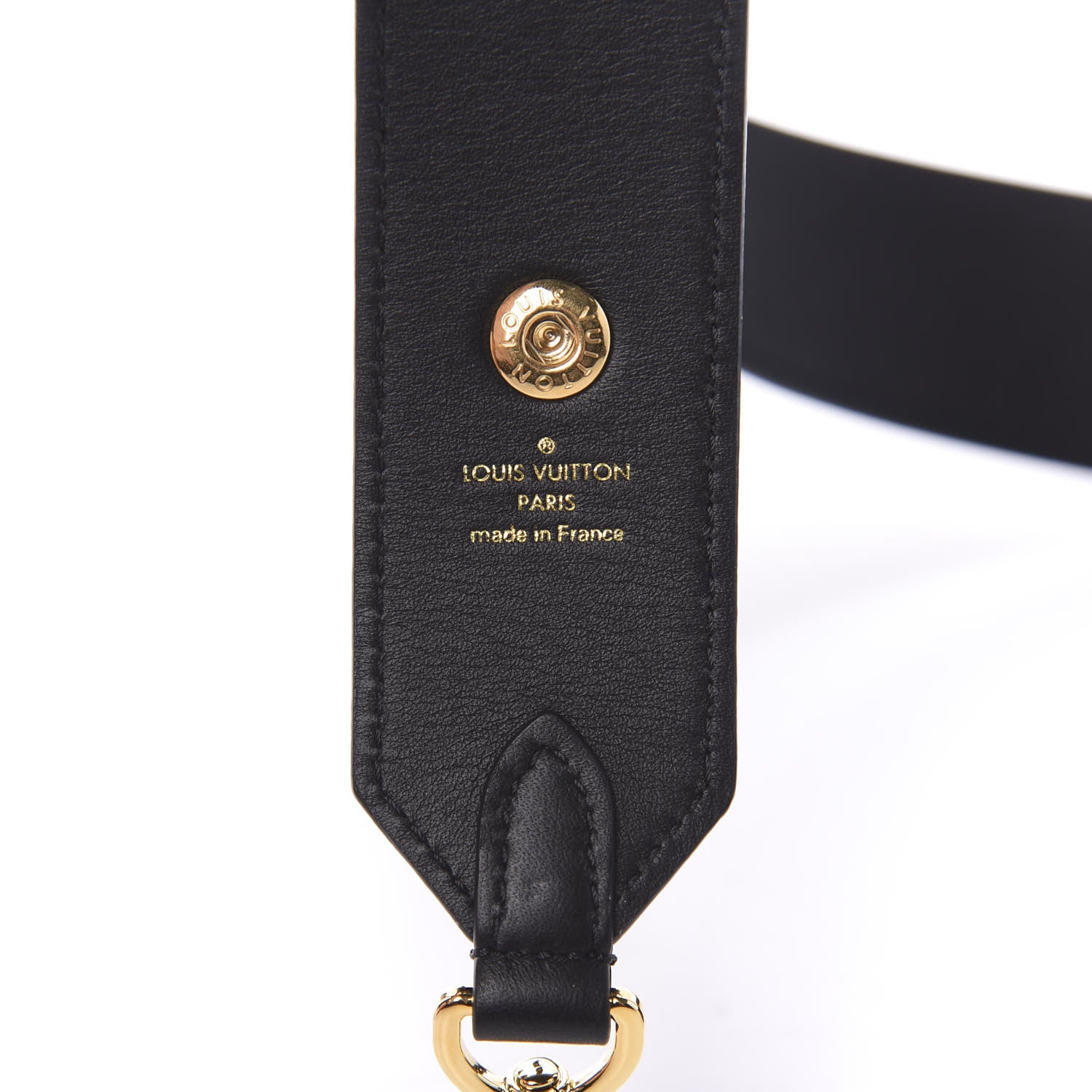 Louis Vuitton Monogram Adjustable Bandouliere Shoulder Strap Black 3 of 6