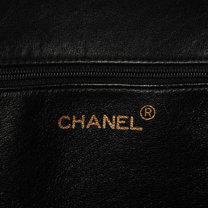 Chanel Lambskin Jumbo Shoulder Bag Black 6 of 8