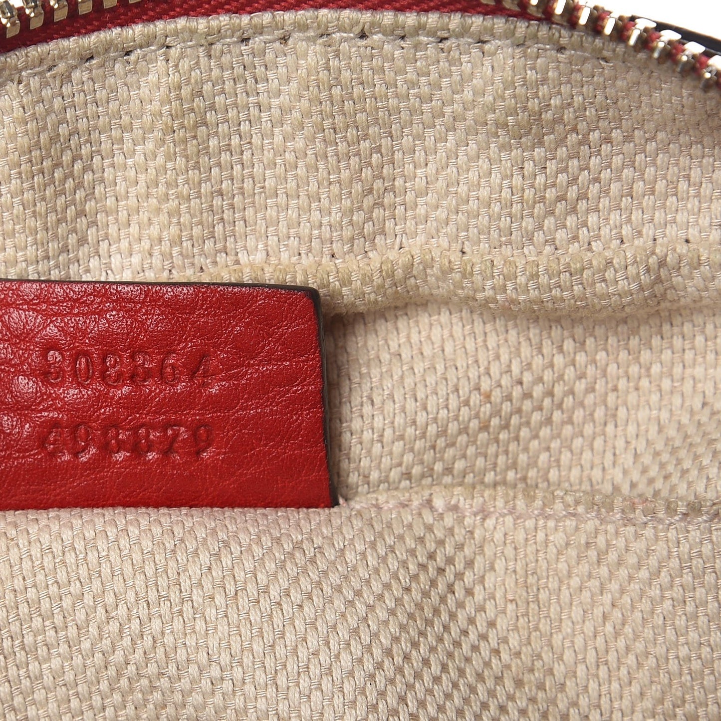 Pebbled Calfskin Small Soho Disco Bag Tabasco Red