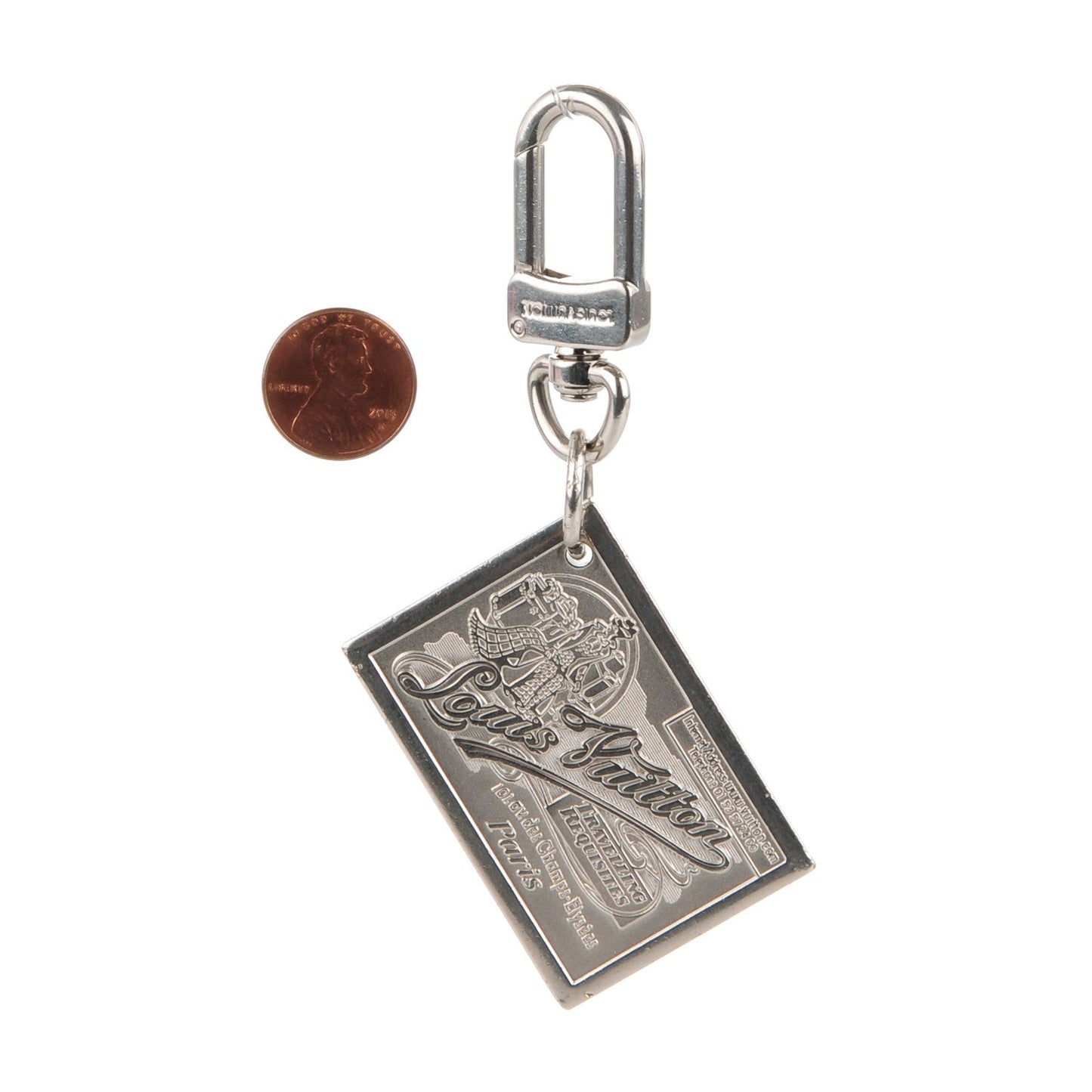 Metal Traveling Requisites Key Holder Silver