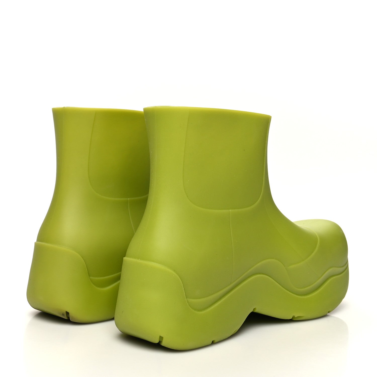 Bottega Veneta Rubber Mens Puddle Ankle Boots 46 Kiwi 4 of 7