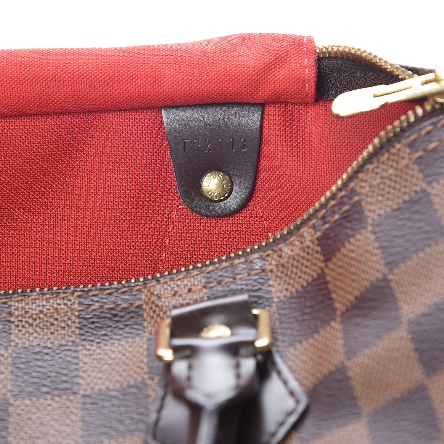 Louis Vuitton Damier Ebene Speedy Bandouliere 30 7 of 14