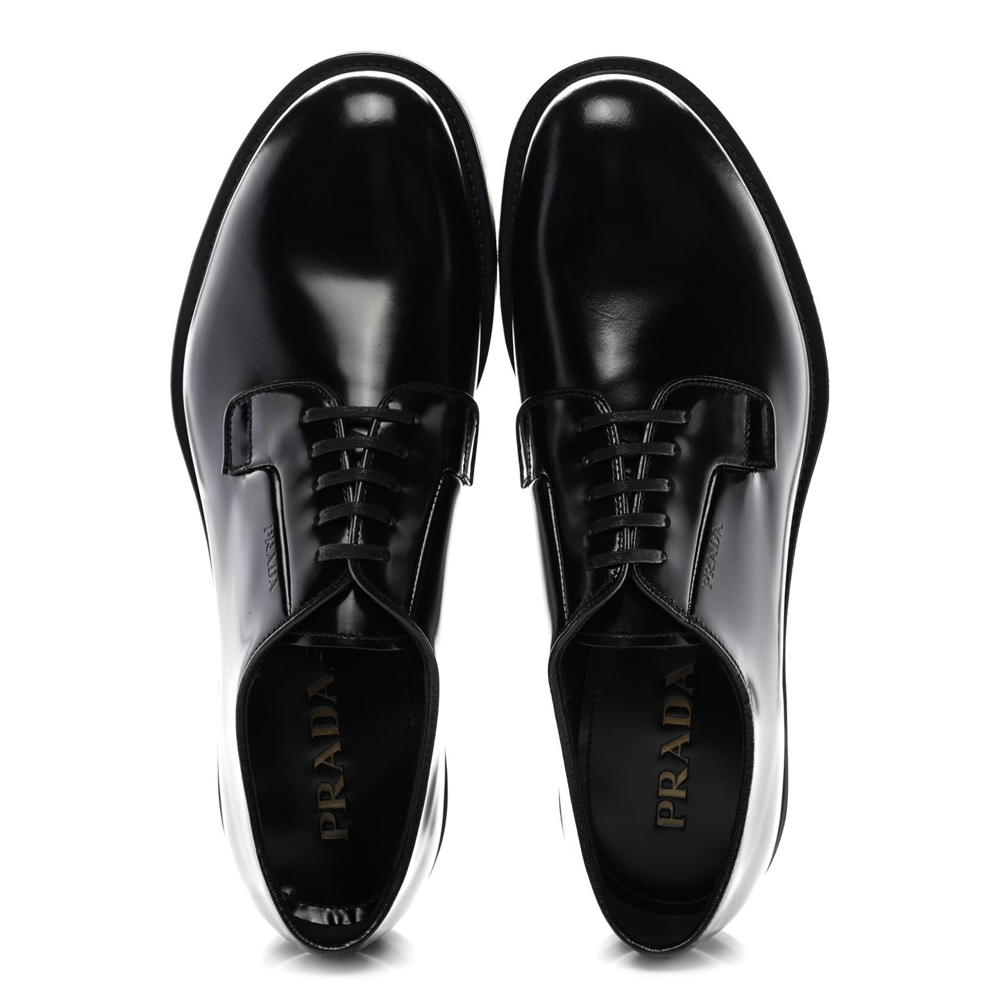 Spazzolato Mens Derby Loafers 9 Black