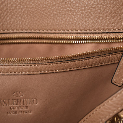 Valentino Garavani Grained Calfskin To Be Cool Tote Beige 9 of 9