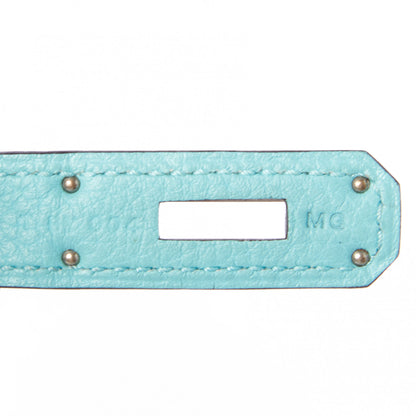Hermes Togo Birkin 30 Bleu Atoll 25 of 29