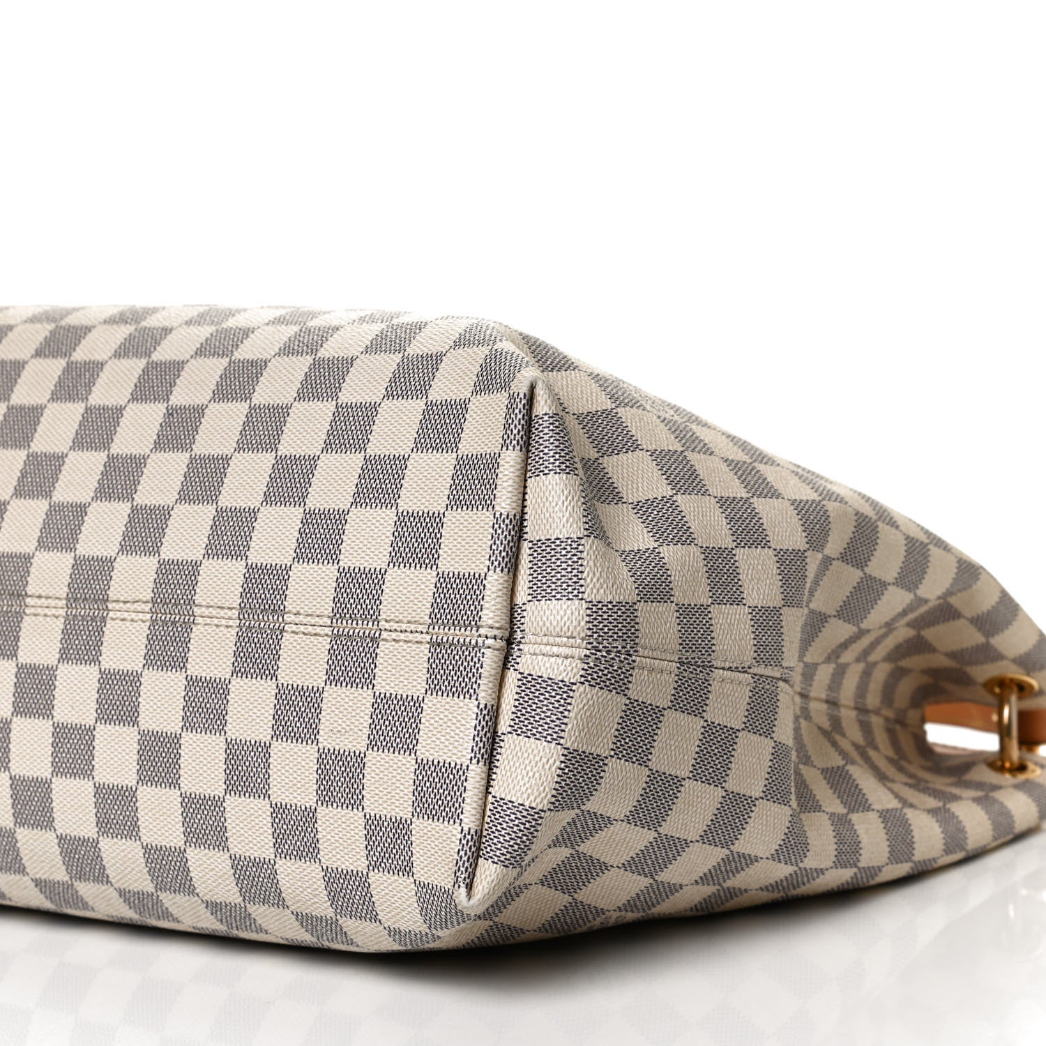 Louis Vuitton Damier Azur Graceful MM Rose Ballerine 12 of 12