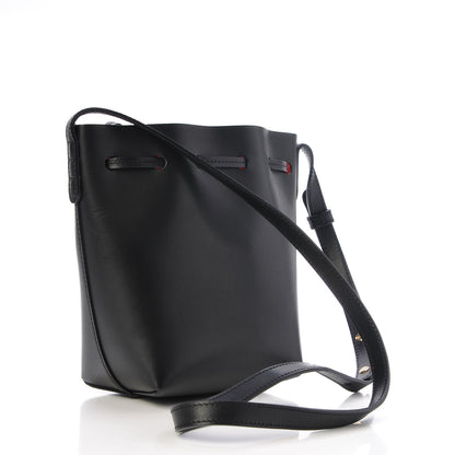 Mansur Gavriel Calfskin Mini Mini Bucket Bag Black Flamma 3 of 7