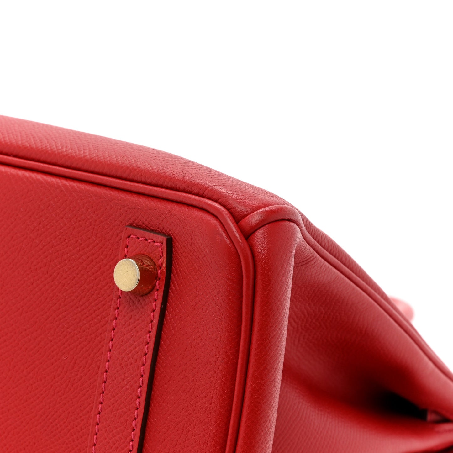 Epsom Birkin 30 Rouge Casaque