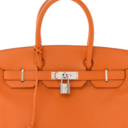 Hermes Epsom BIRKIN 30 Orange 8 of 15