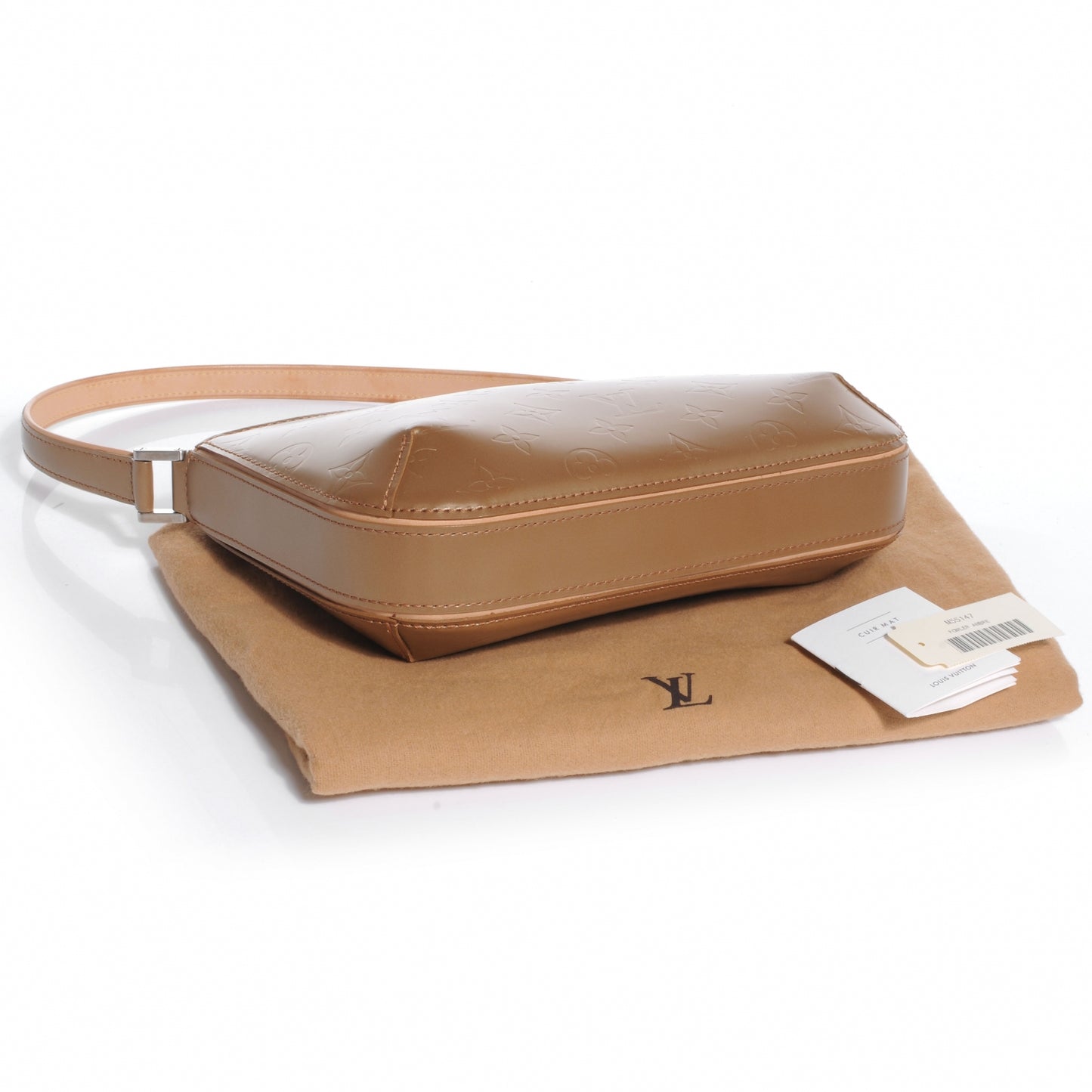 Mat Monogram Fowler Ambre