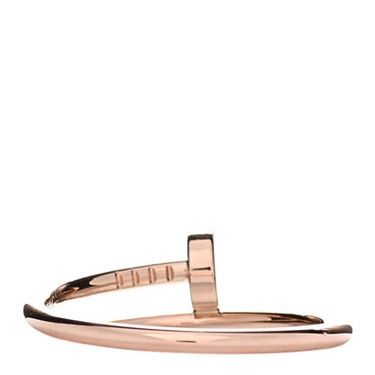 Cartier 18K Pink Gold Small Juste Un Clou Ring 60 9 3 of 6