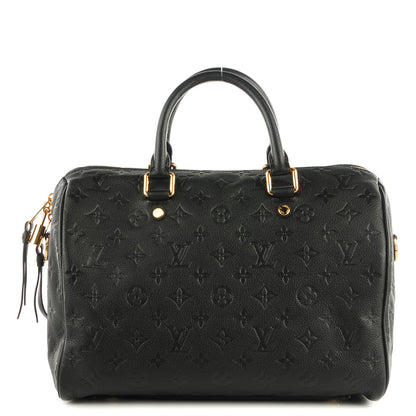 Louis Vuitton Empreinte Speedy Bandouliere 30 Black 1 of 7