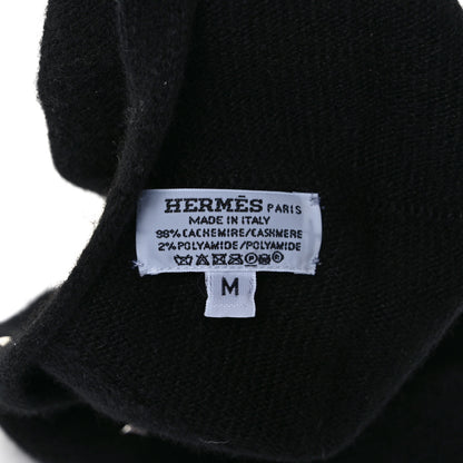 Hermes Cashmere Medor Studded Darling Beret M Black 7 of 7