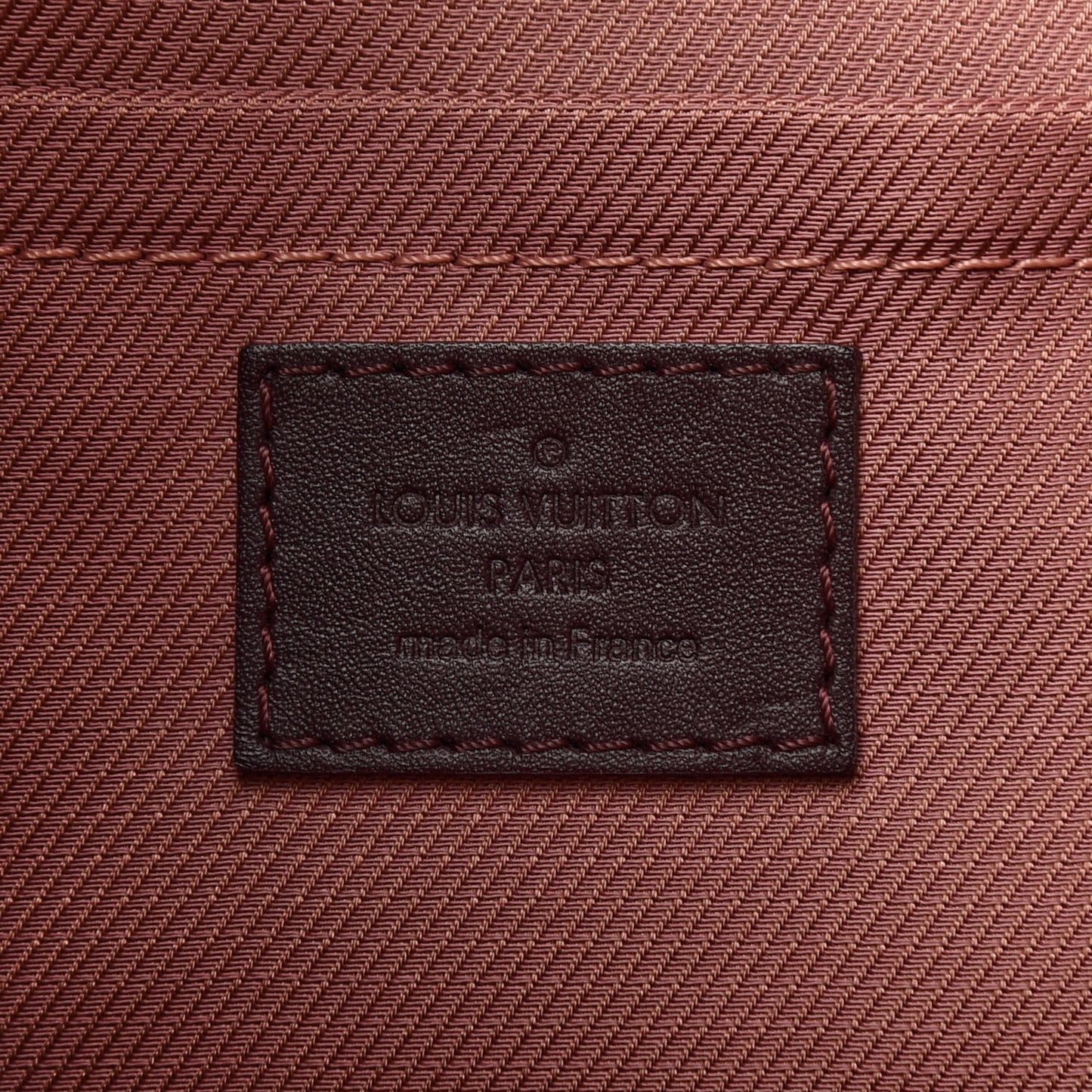 Lurex Quilted Monogram Altair Clutch Bordeaux